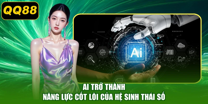 AI trở thành năng lực cốt lõi của hệ sinh thái số