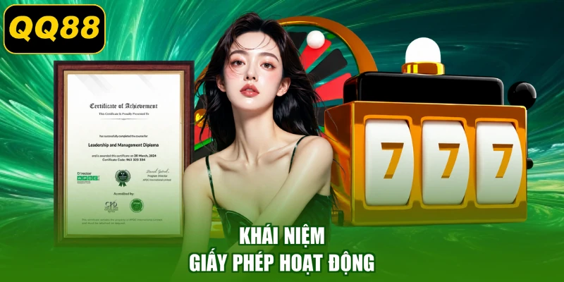 Khái niệm giấy phép hoạt động